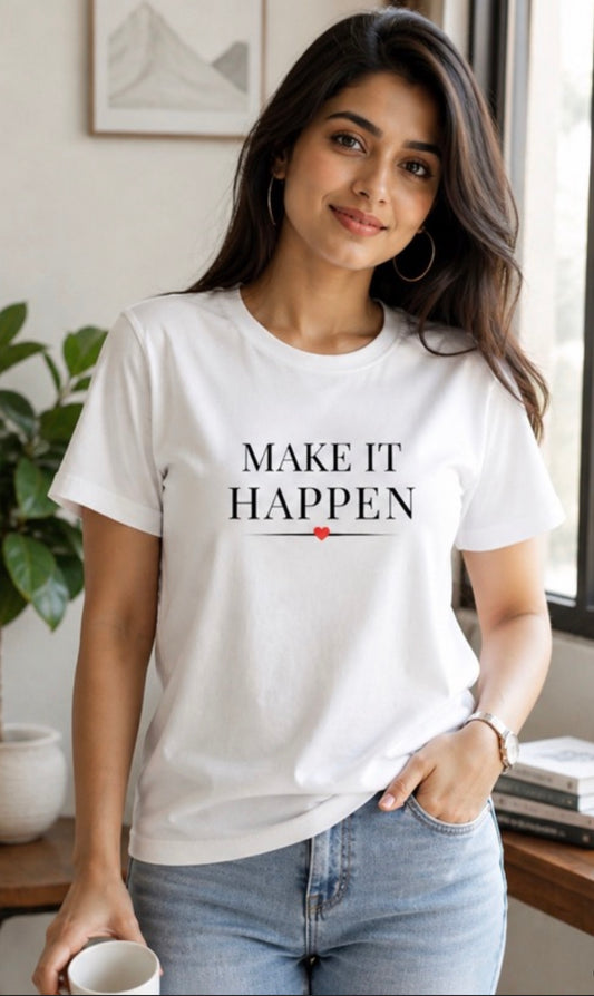 Make It Happen Tee ~ Women's Classic T-Shirt