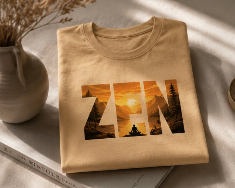 ZEN – Quiet Within ~ Unisex Classic Crew T-Shirt