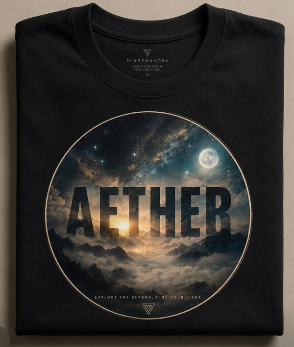 AETHER — Beyond The Noise ~ Unisex Classic Crew T-Shirt