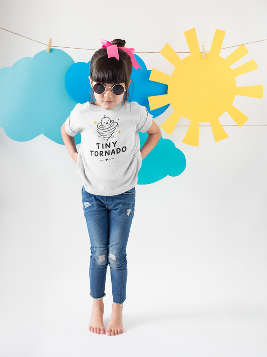 Tiny Tornado – Kids Crew Neck Tee