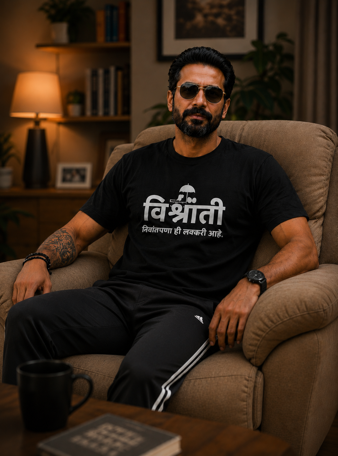 विश्रांती Tee ~ Unisex Classic Crew Tee